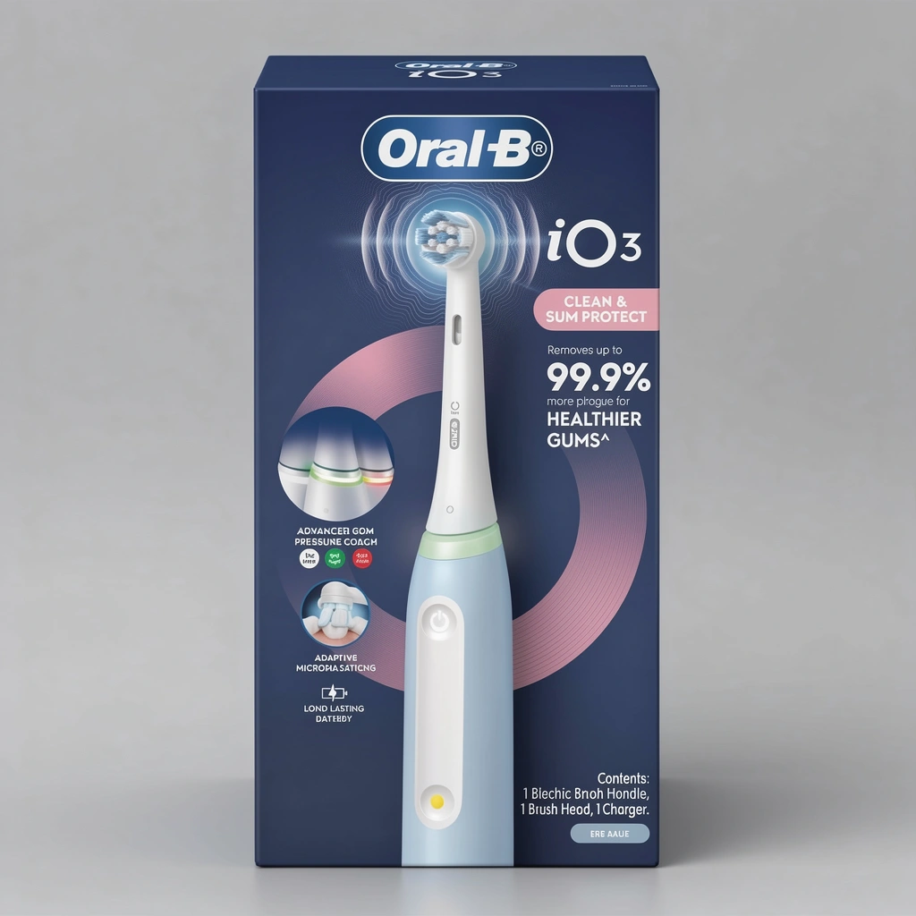 Электрощётка Oral-B iO3 Series 3 blue