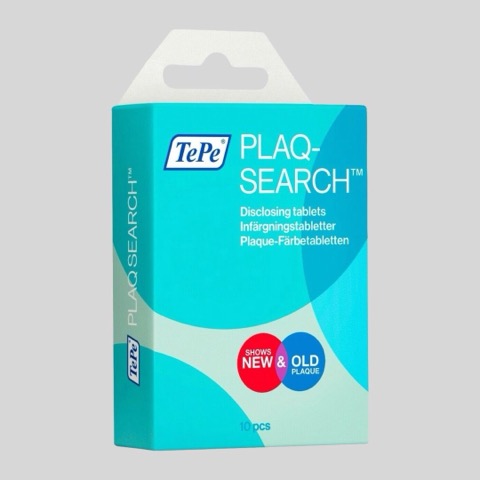 Индикатор зубного налета TePe Plaqsearch таблетки, 10шт
