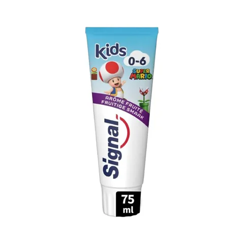 Зубная паста Signal Kids 0-6 лет, с фруктовым вкусом, 75 мл