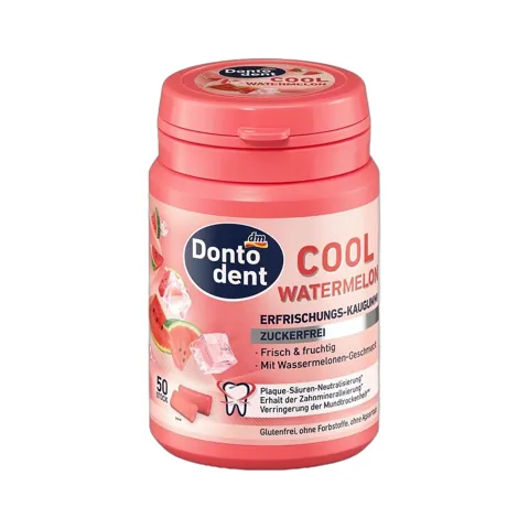 Жевательные резинки Dontodent Cool Watermelon, 50 штук