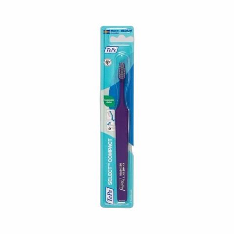 Зубная щётка TePe Select Compact Medium в блистере средней жесткости