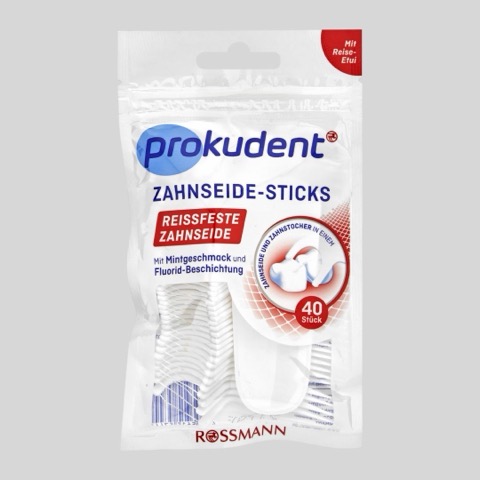 Взрослые флоссеры Prokudent, 40 шт