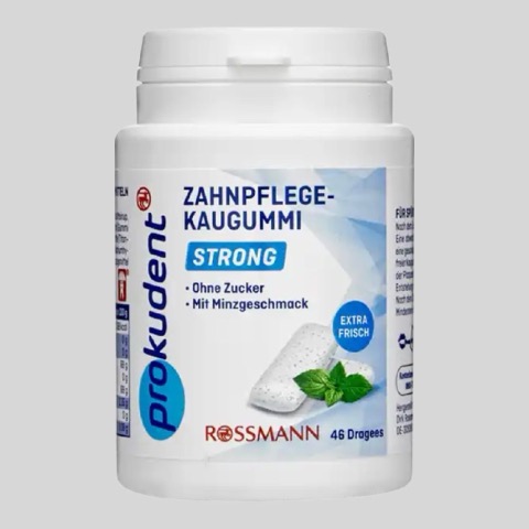 Жевательные резинки Prokudent Strong с ксилитом, 46 штук