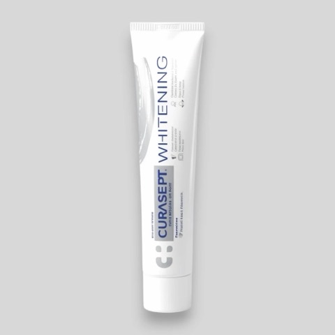Отбеливающая зубная паста Curasept Whitening, 75мл
