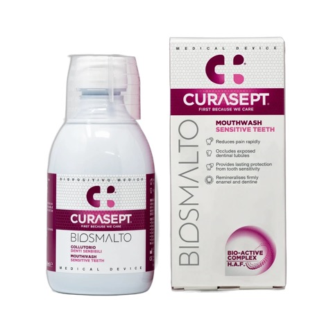Ополаскиватель Biosmalto Caries, Sensitive Teeth (ремтерапия) 300 мл
