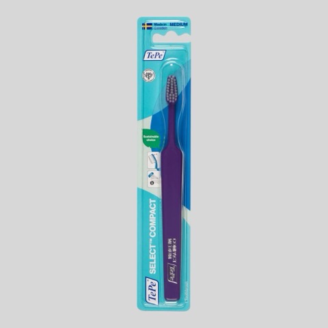 Зубная щётка TePe Select Compact Medium в блистере средней жесткости